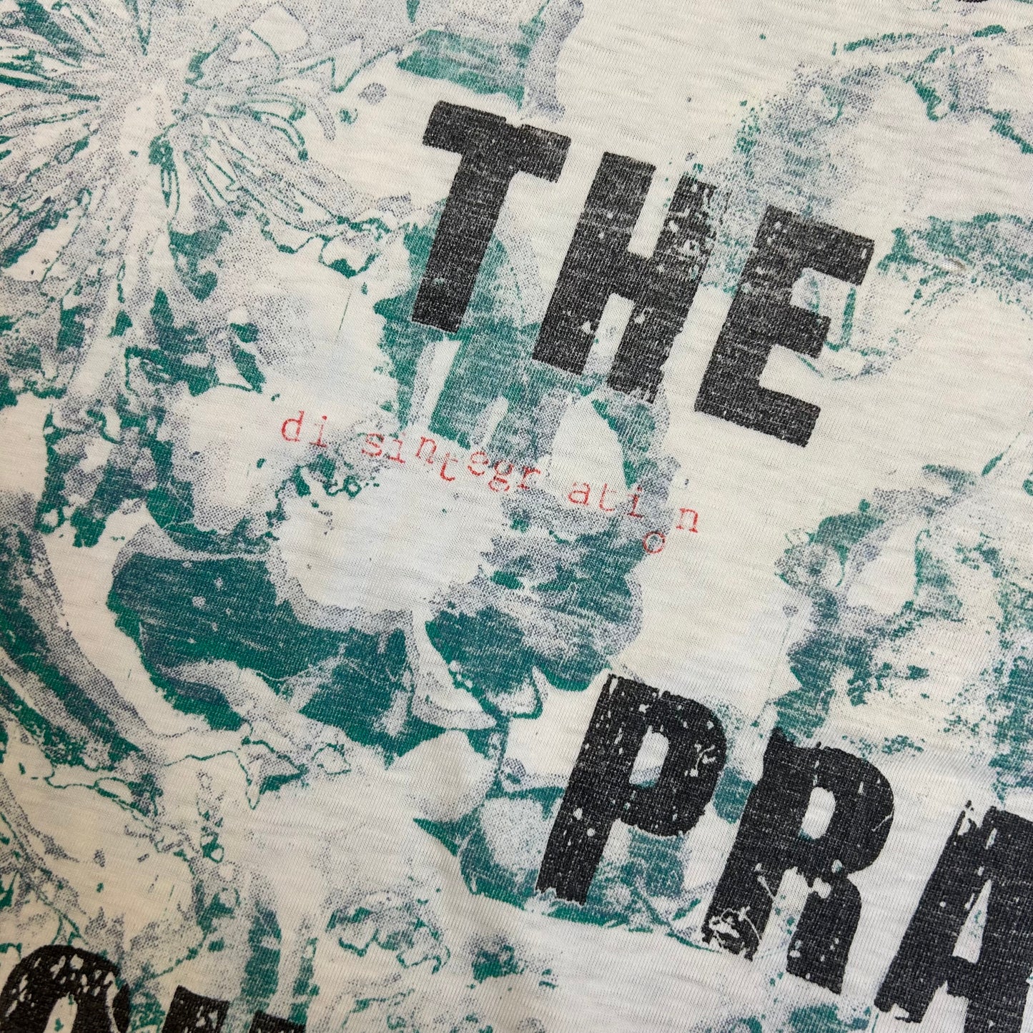 1989 The Cure Disintegration The Prayer Tour T Shirt XL
