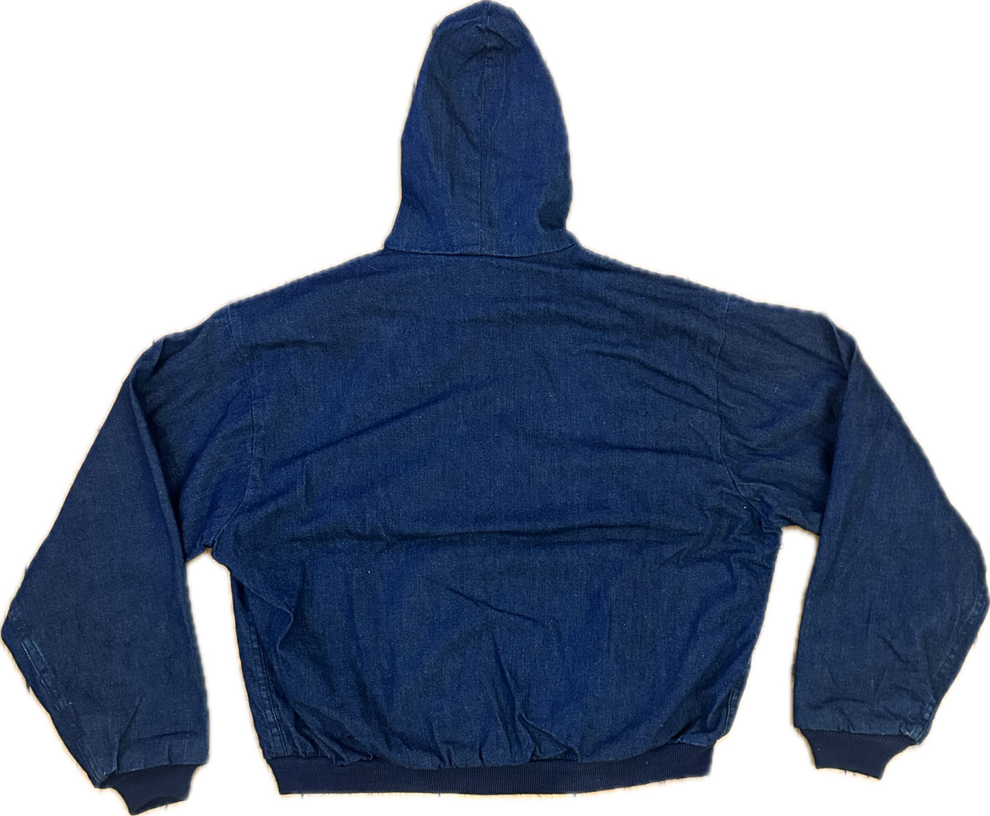 Carhartt 1970s Denim Zip Jacket. Size Large.