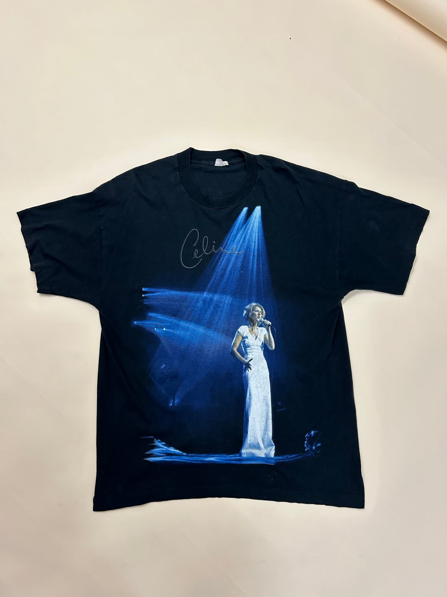 1990s Celine Dion T Shirt XL