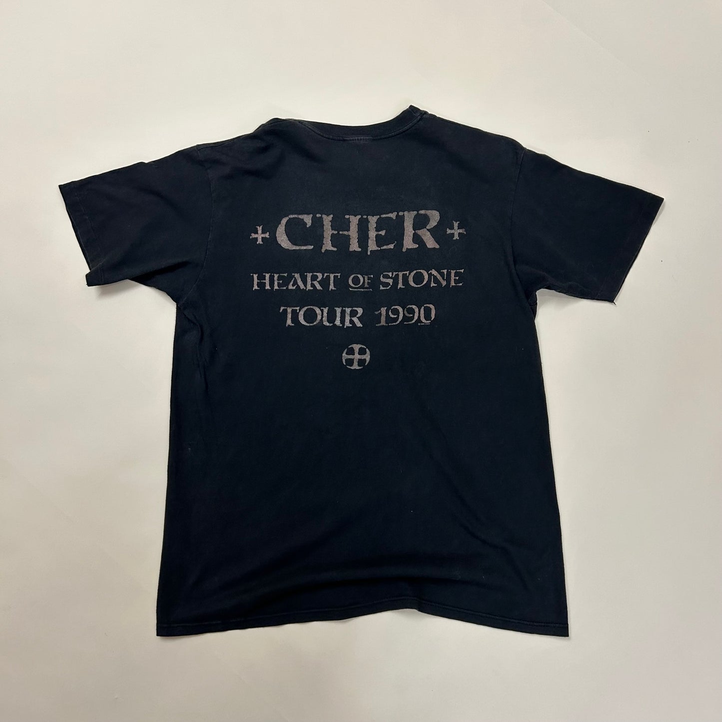 Cher 1990 ‘Heart of Stone’ T Shirt M