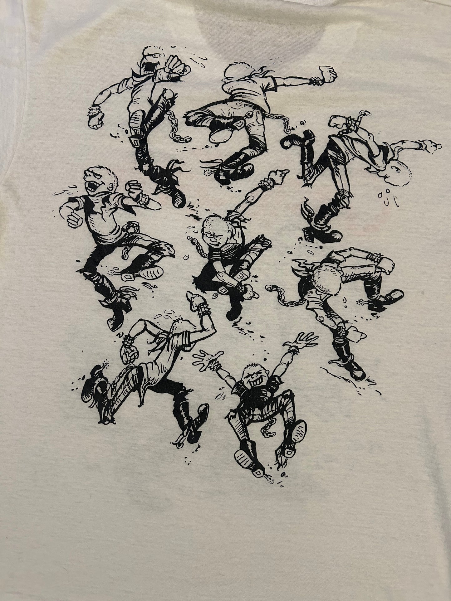 1980s Circle Jerks T Shirt. Size Large.