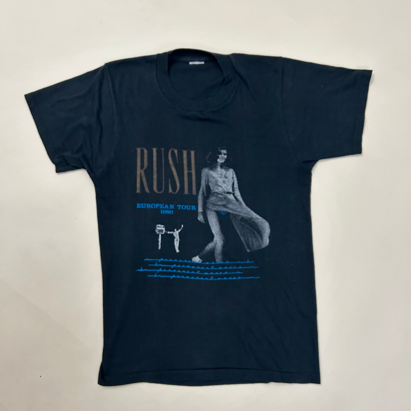 1980 Rush European Tour T Shirt M