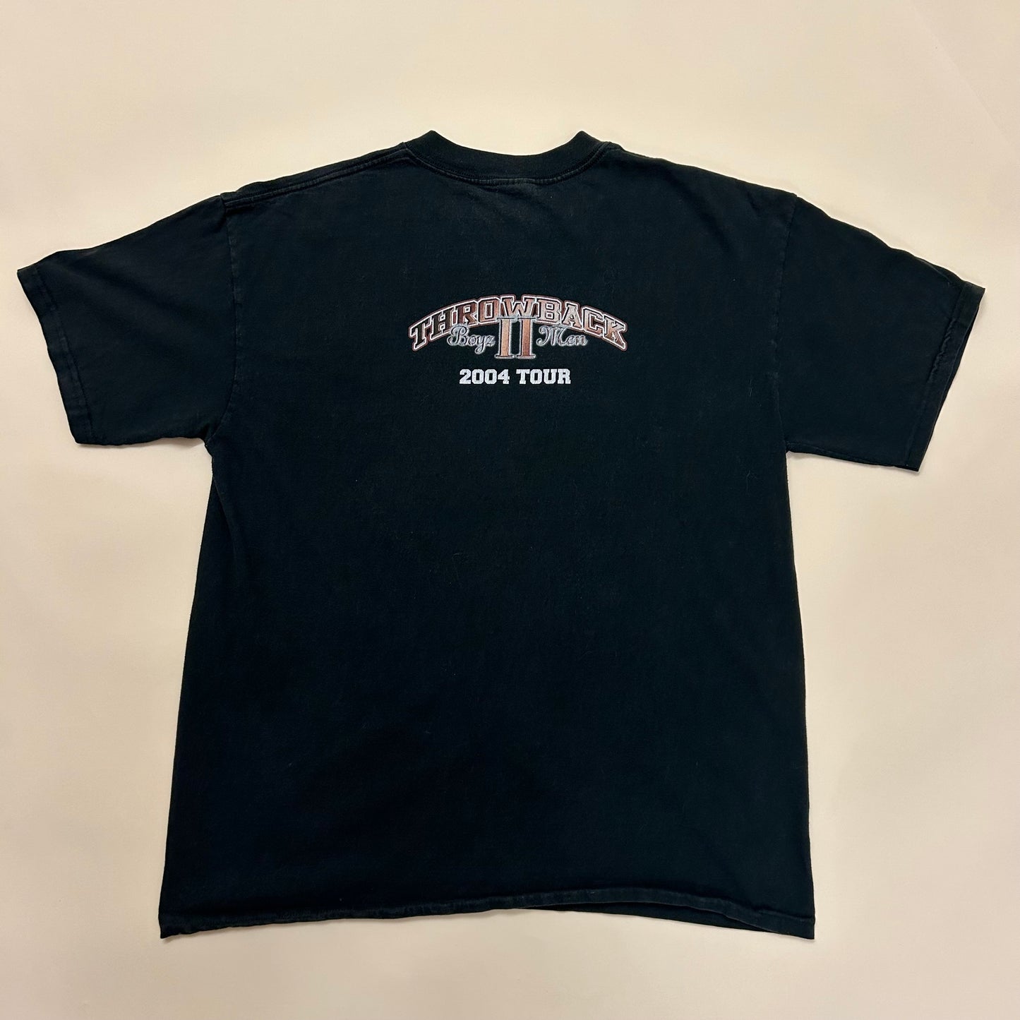 Boyz II Men ‘Throwback’ T Shirt 2004 L