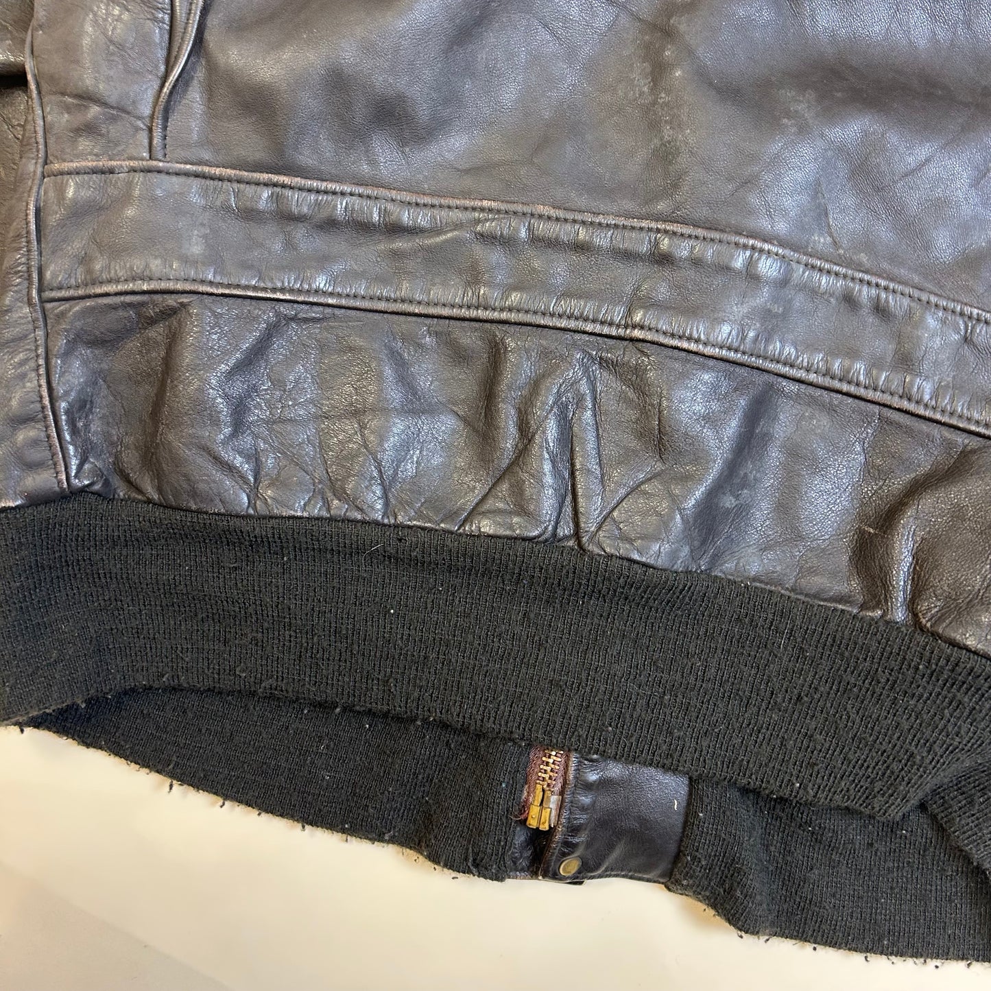 1970s Schott NYC A2 Leather Jacket L