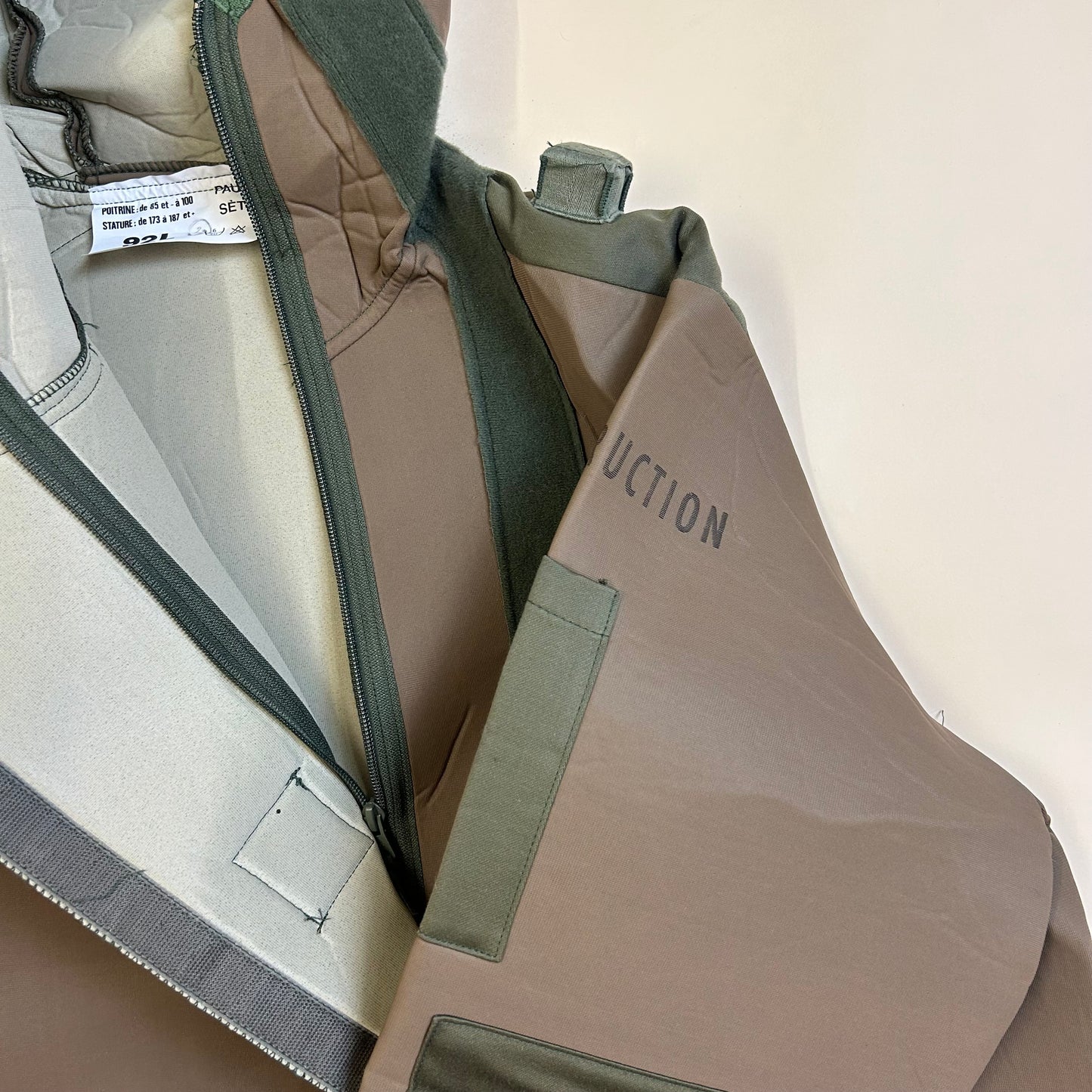1980s French Military Insulation Jacket L