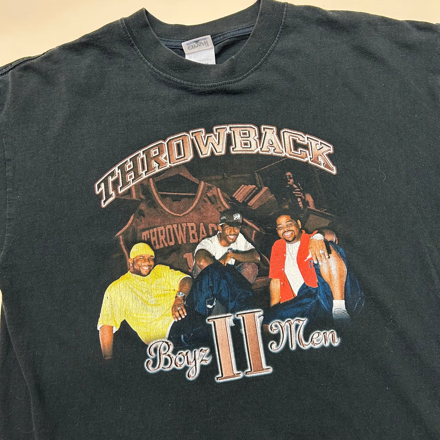 Boyz II Men ‘Throwback’ T Shirt 2004 L