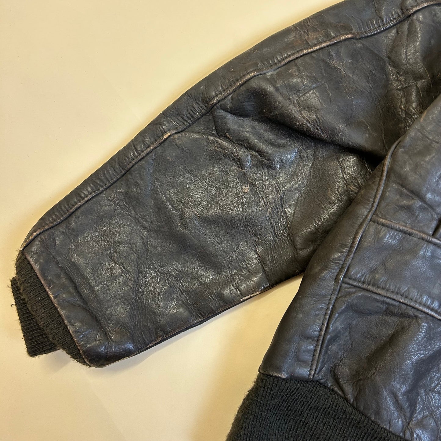 1970s Schott NYC A2 Leather Jacket L