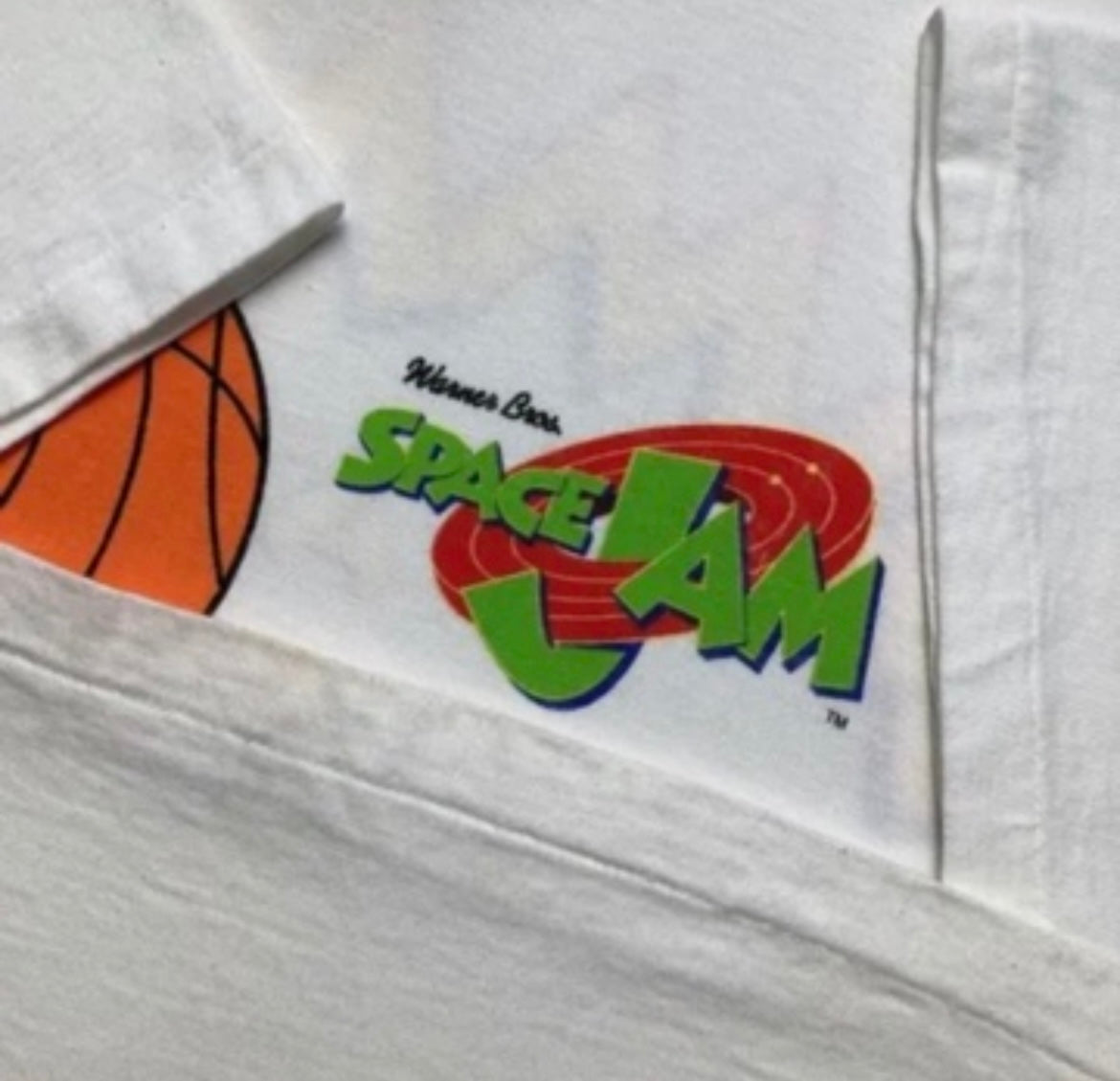 1996 Space Jam x McDonalds Happy Meal Movie Promo T Shirt