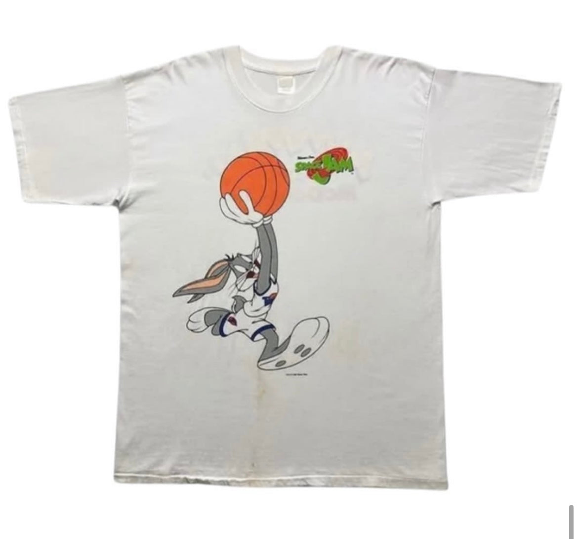 1996 Space Jam x McDonalds Happy Meal Movie Promo T Shirt