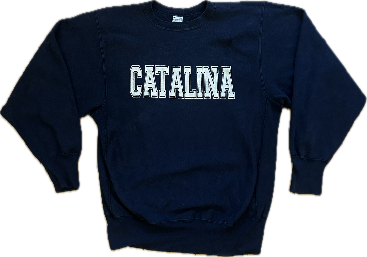 1990s Champion Reverse Weave ‘Catalina’ Sweatshirt. Made in USA. Size XL.