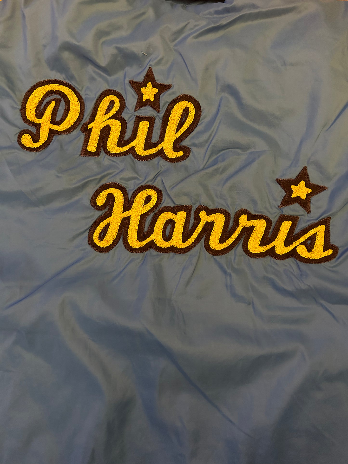 1960s Phil Harris Film Crew Coach Jacket. Size Medium.