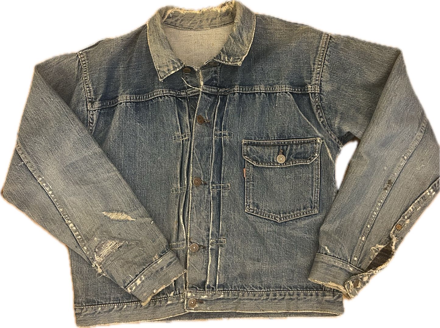 Original 1947 Levi Strauss & Co Type I Jacket. Size Medium.