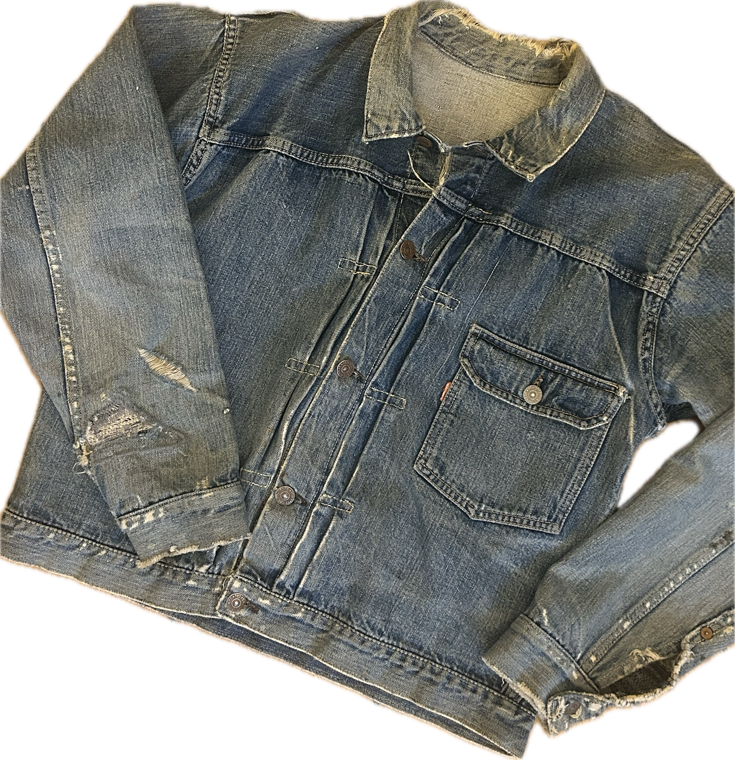 Original 1947 Levi Strauss & Co Type I Jacket. Size Medium.